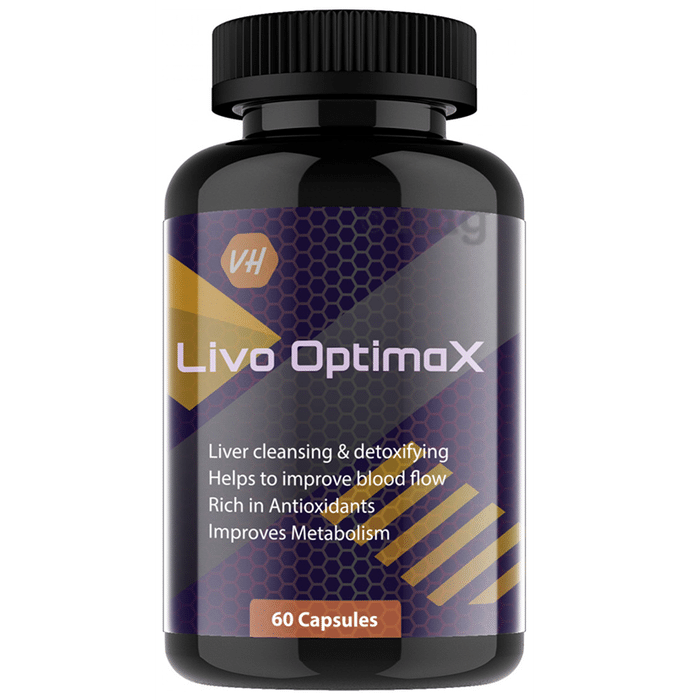 Vitaminhaat Livo Optimax Powerful Antioxidant for Liver Health Capsule