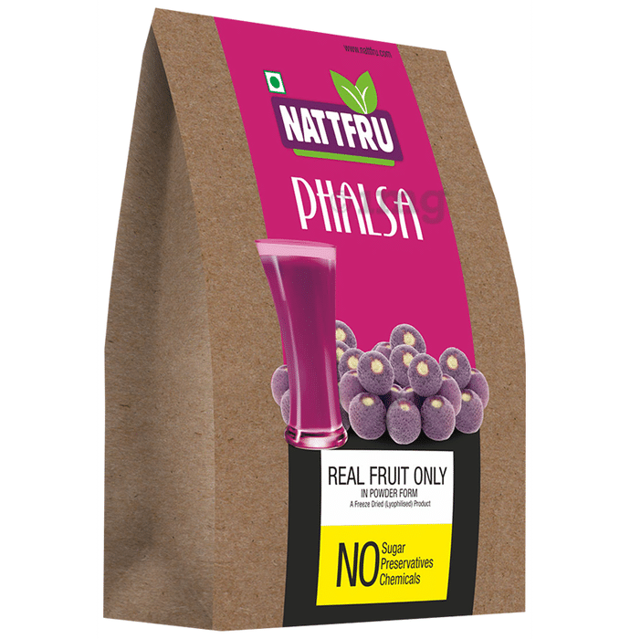 Nattfru Phalsa Fruit Juice Powder Sachet (15gm Each)