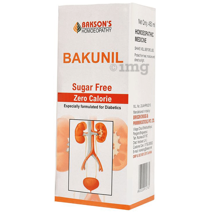 Bakson's Bakunil Syrup Sugar Free