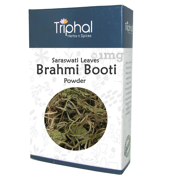Triphal Saraswati Leaves Brahmi Booti Powder