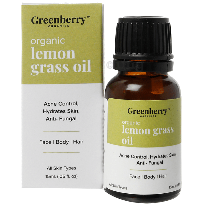 Greenberry Organics Organic Lemon Grass Oil