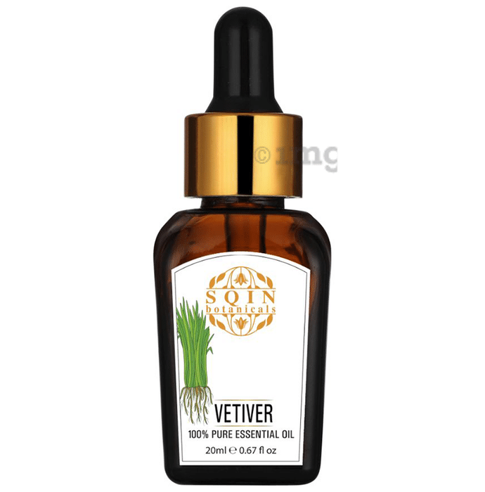Sqin Botanicals 100% Pure Essential Oil Vetiver