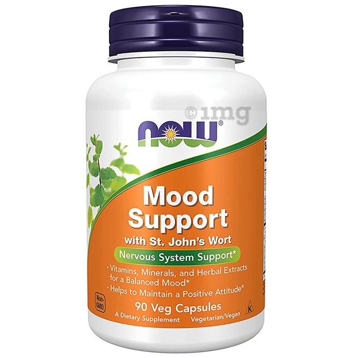 Now Mood Support with St. John's Wort Veg Capsule