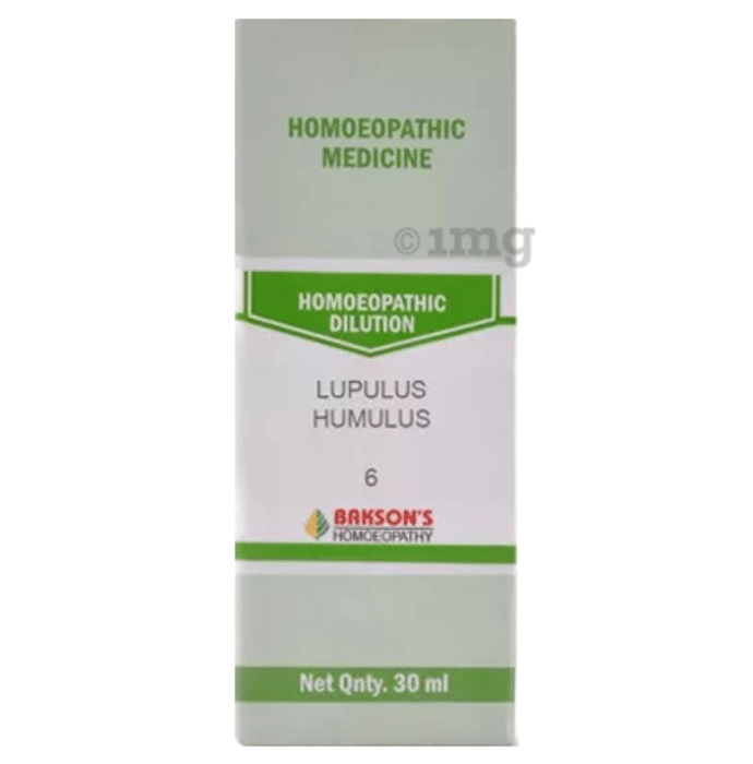 Bakson's Homoeopathy Lupulus Humulus Dilution 6 CH