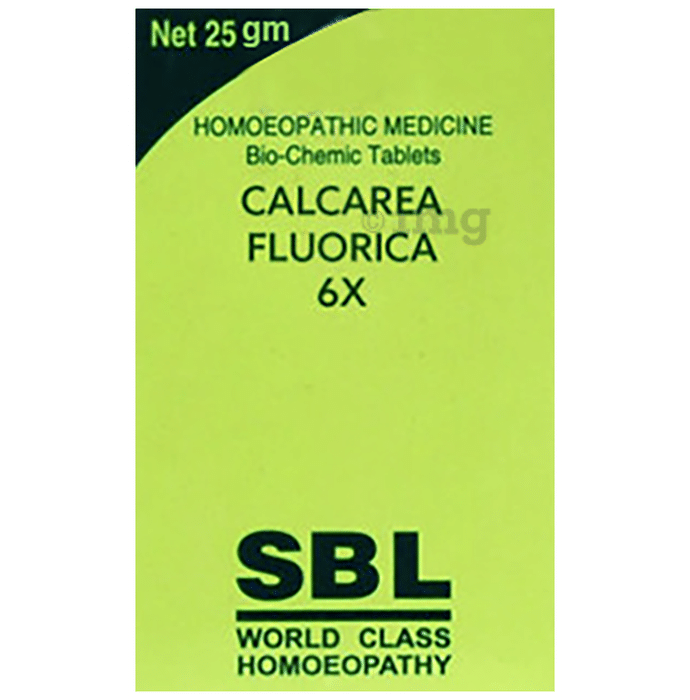 SBL Calcarea Fluorica Biochemic Tablet 6X