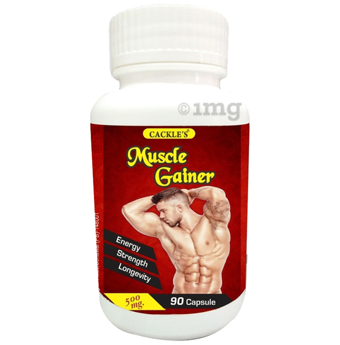 Cackle's Muscle Gainer 500mg Capsule