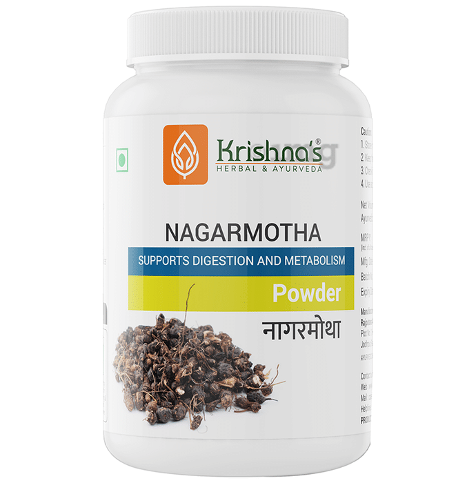 Krishna's Herbal & Ayurveda Nagarmotha Powder