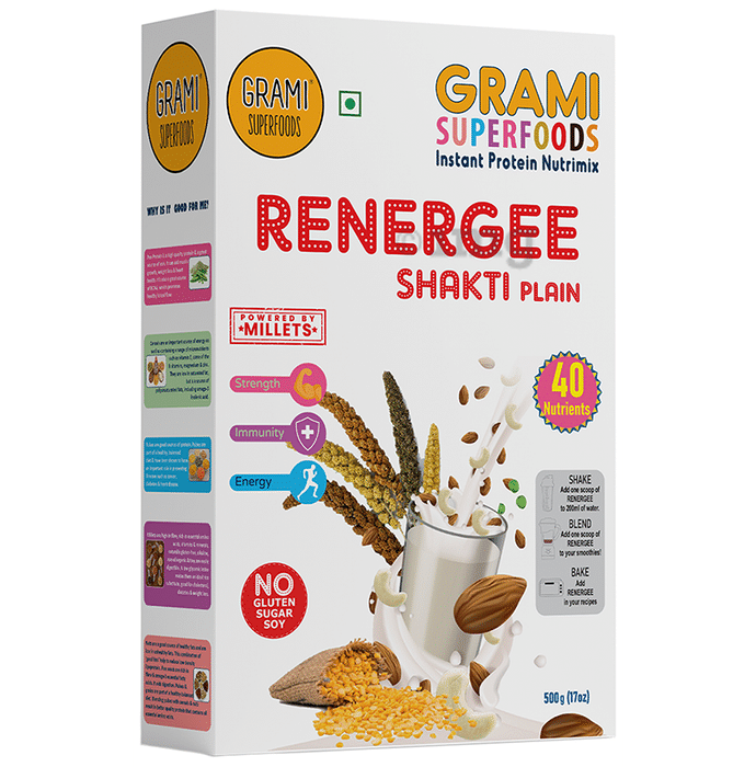 Grami Superfood Renergee Shakti Nutrimix Plain