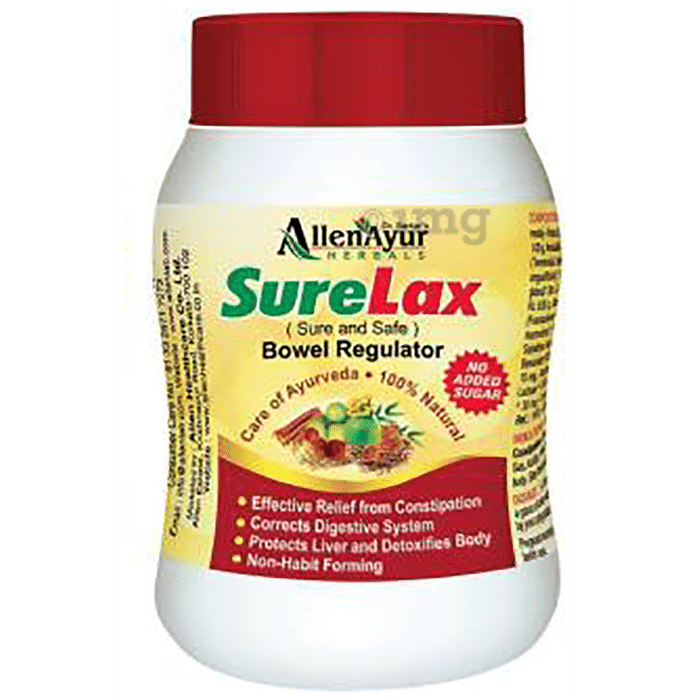 Dr. Sarkar's Allen Ayur Herbals SureLax Bowel Regulator (300gm Each)
