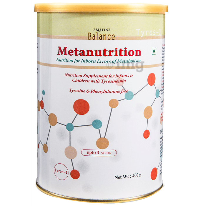 Pristine Balance Metanutrition Tyros 1 (Upto 3 Years) for Metabolism | Flavour Powder Unflavoured