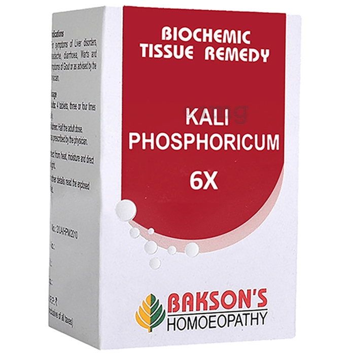 Bakson's Kali Phosphoricum Biochemic Tablet 6X