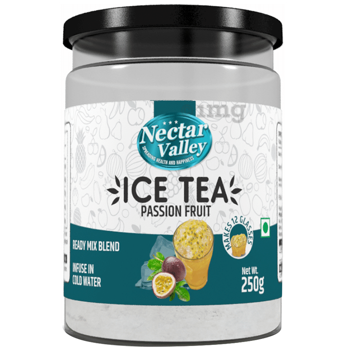 Nectar Valley Passion Fruit Instant Ice Tea Ready Mix Blend
