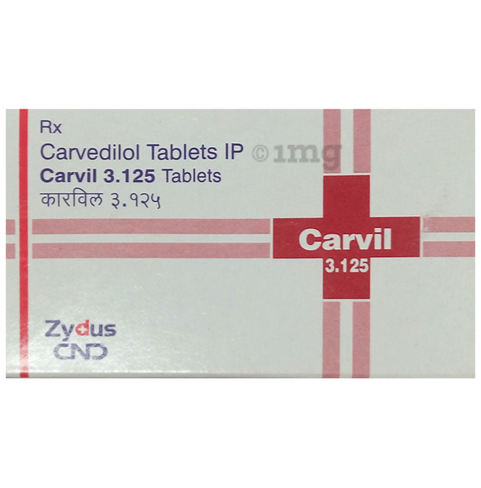 Carvil 3.125 Tablet
