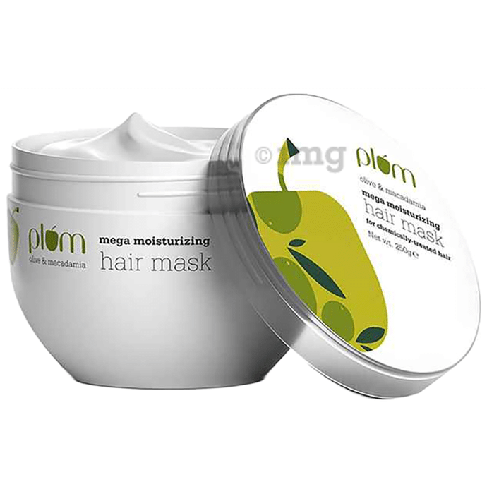 Plum Olive & Macadamia Mega Moisturizing Hair Mask | Sulphate & Silicone-Free