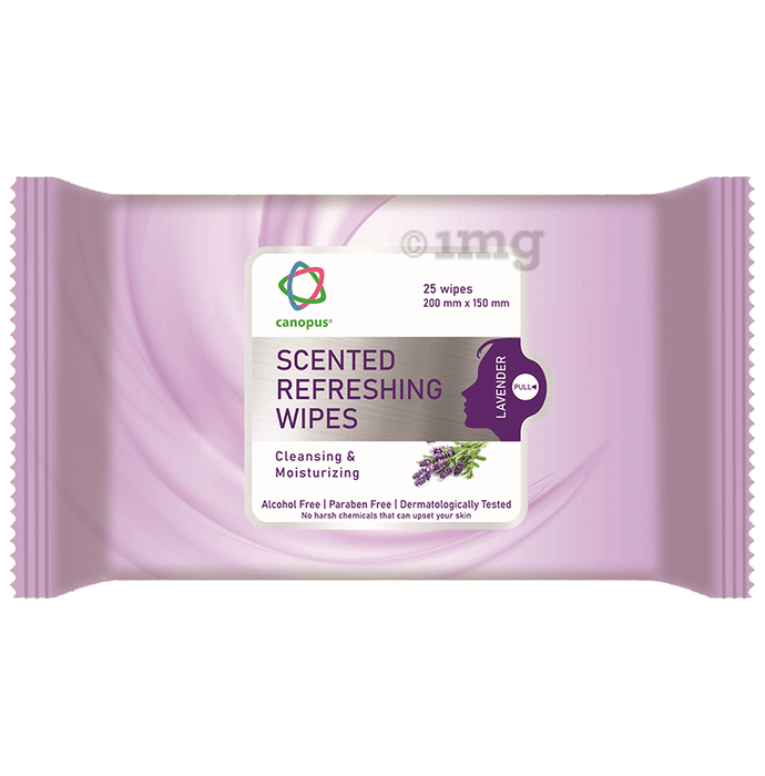 Canopus Scented Refreshing Wipes Lavender