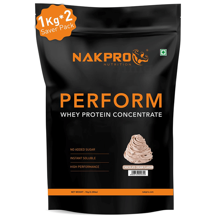Nakpro Nutrition Perform Whey Protein Concentrate Chocolate Cream