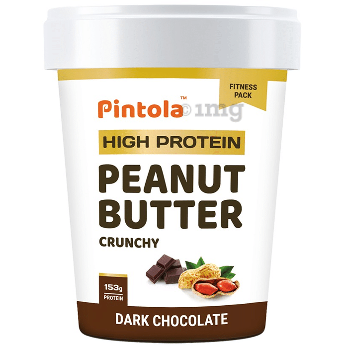Pintola High Protein Peanut Crunchy Dark Chocolate
