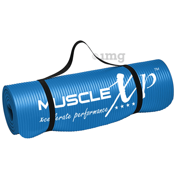 MuscleXP 13mm Blue Yoga Mat