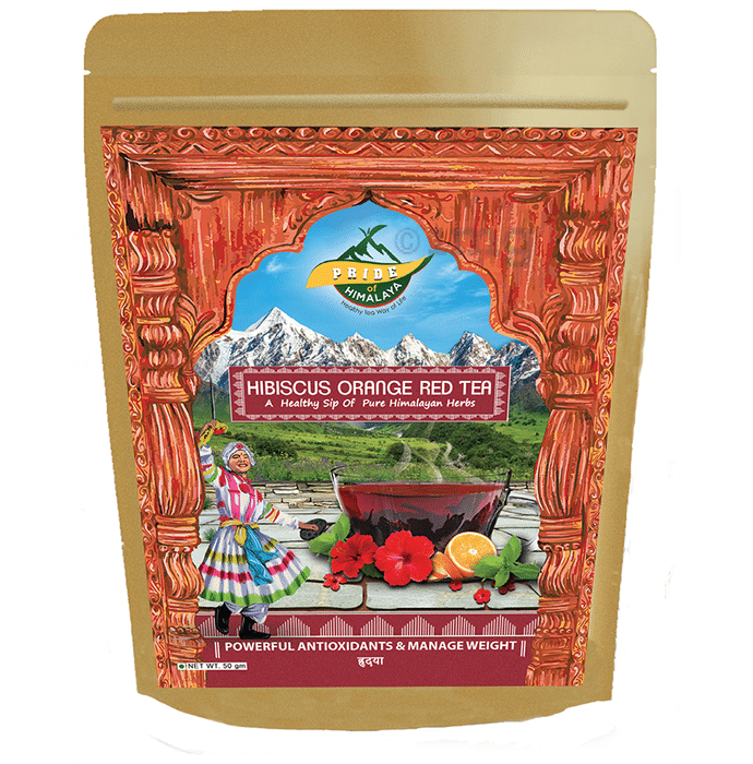 Pride Of Himalaya Hibiscus Orange Red Tea
