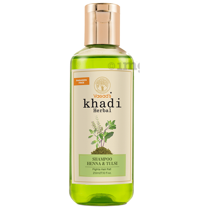 Vagad's Khadi Herbal Henna & Tulsi Shampoo