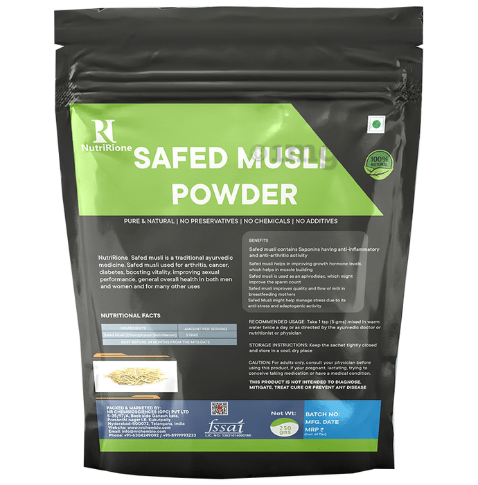 NutriRione Safed Musli Powder