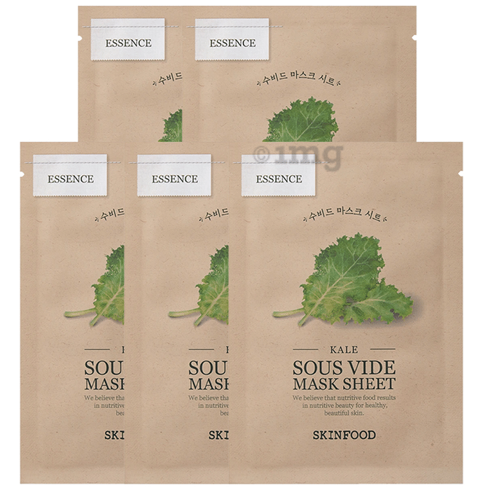 Skinfood Kale Sous Vide Mask Sheet (18gm Each)