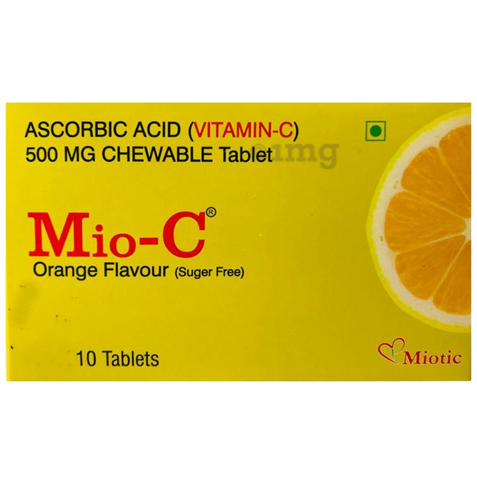 Mio-C Orange Sugar Free Chewable Tablet