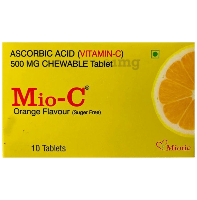 Mio-C Orange Sugar Free Chewable Tablet