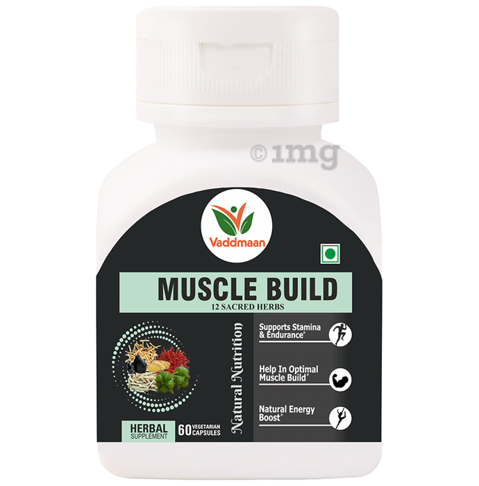 Vaddmaan Muscle Build Vegetarian Capsule