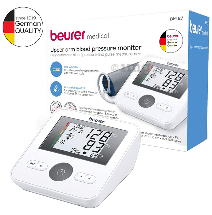 Beurer Medical BM 27 Upper Arm Blood Pressure Monitor