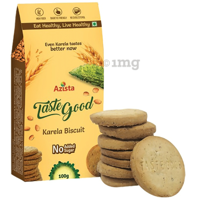 Taste Good Karela Biscuit (100gm Each) | No Added Sugar