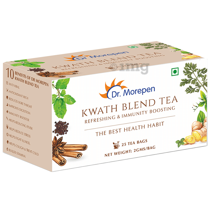 Dr. Morepen Kwath Blend Tea Bag (2gm Each)