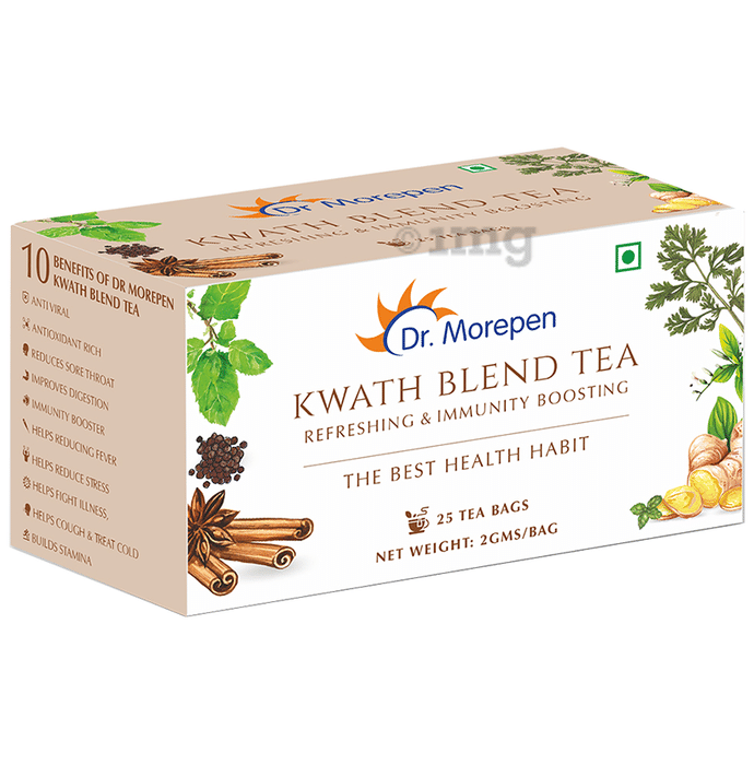 Dr. Morepen Kwath Blend Tea Bag (2gm Each)