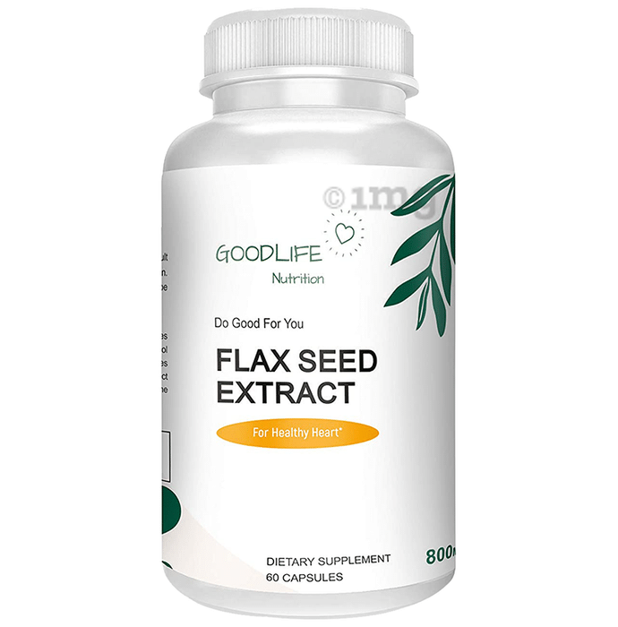 Goodlife Nutrition Flax Seed Extract Capsule