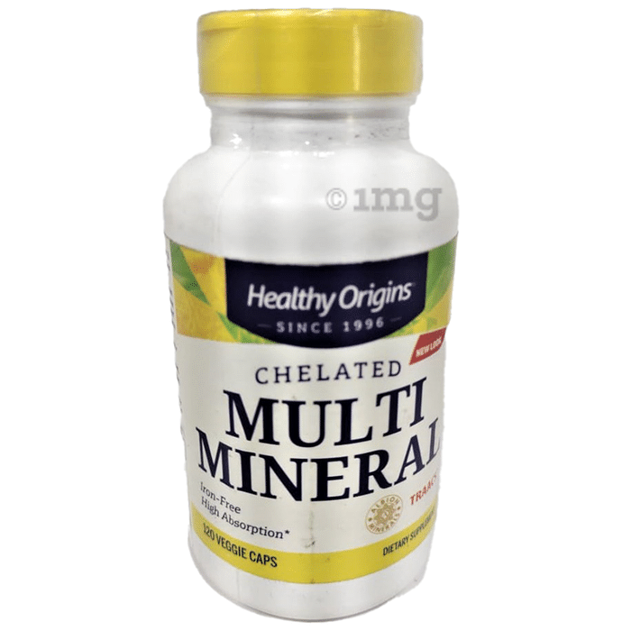 Healthy Origins Chelated Multi Mineral Veggie Cap