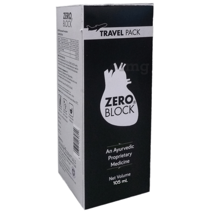 Zero Block Syrup (105ml Each) Travel Pack