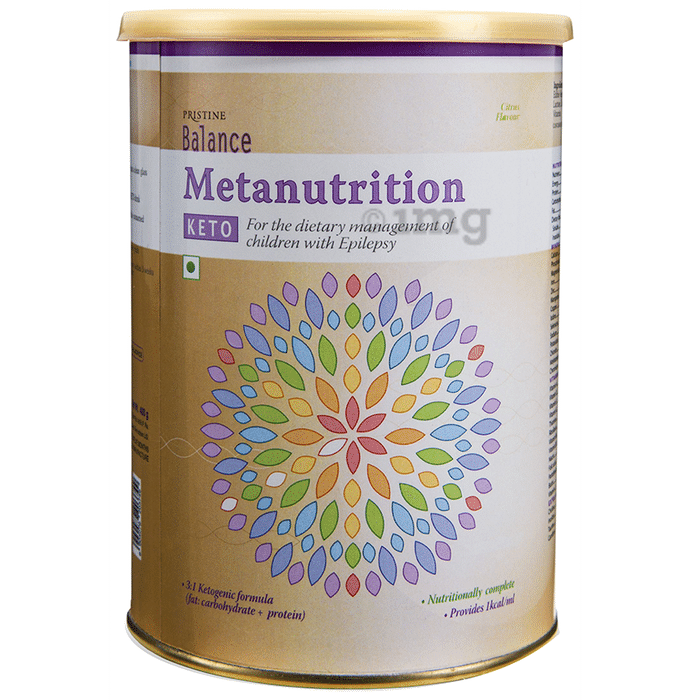 Pristine Balance Metanutrition Keto | For Dietary Management of Children | Flavour Powder Citrus