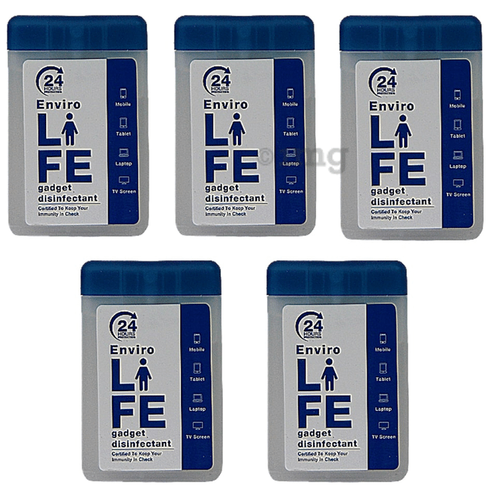Envirolife Gadget Disinfectant Alcohol Based Sanitizer Spray Pocket Pack (20ml Each)