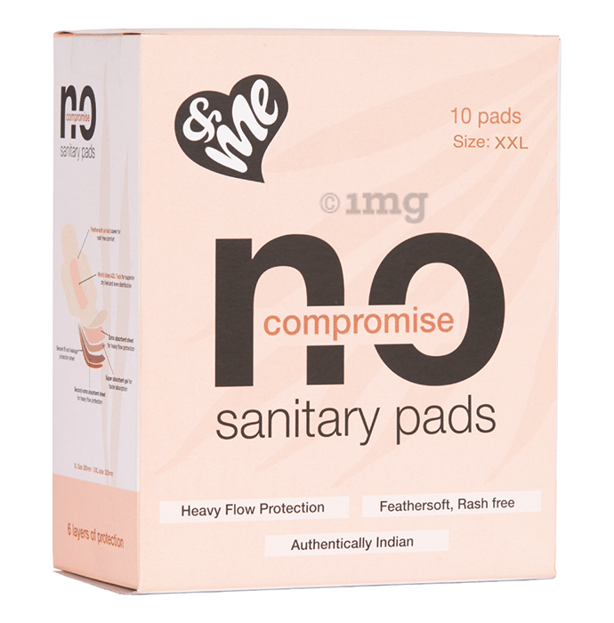 & Me No Compromise Sanitary Pads XXL