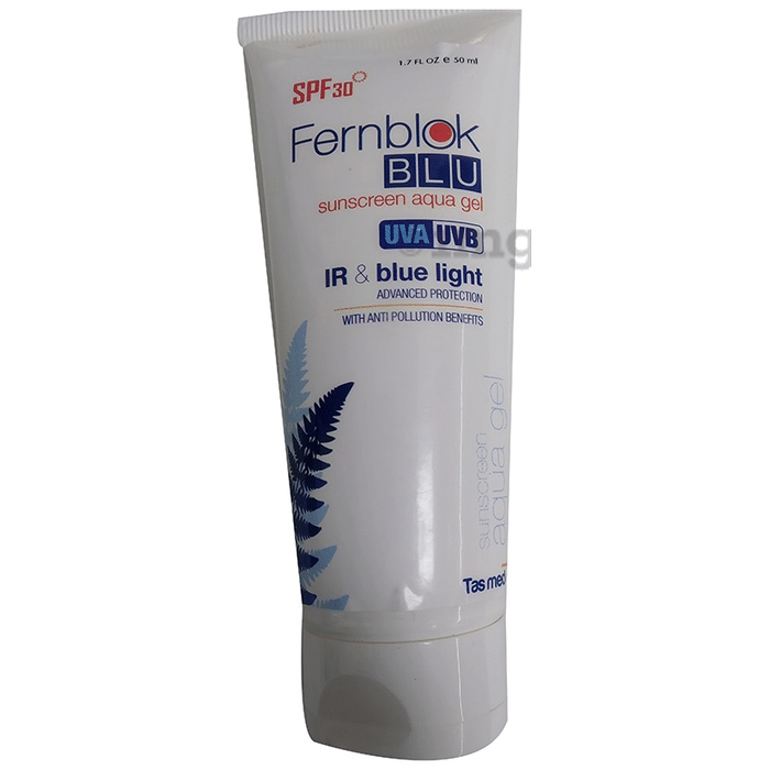 Fernblok BLU Sunscreen Aqua SPF 30 Gel