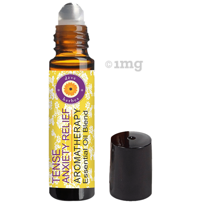 Deve Herbes Tense Anxiety Relief Aromatherapy Essential Oil Blend