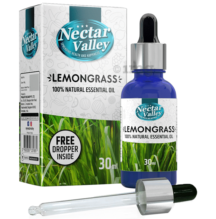 Nectar Valley Lemongrass 100% Natural Essential Oil