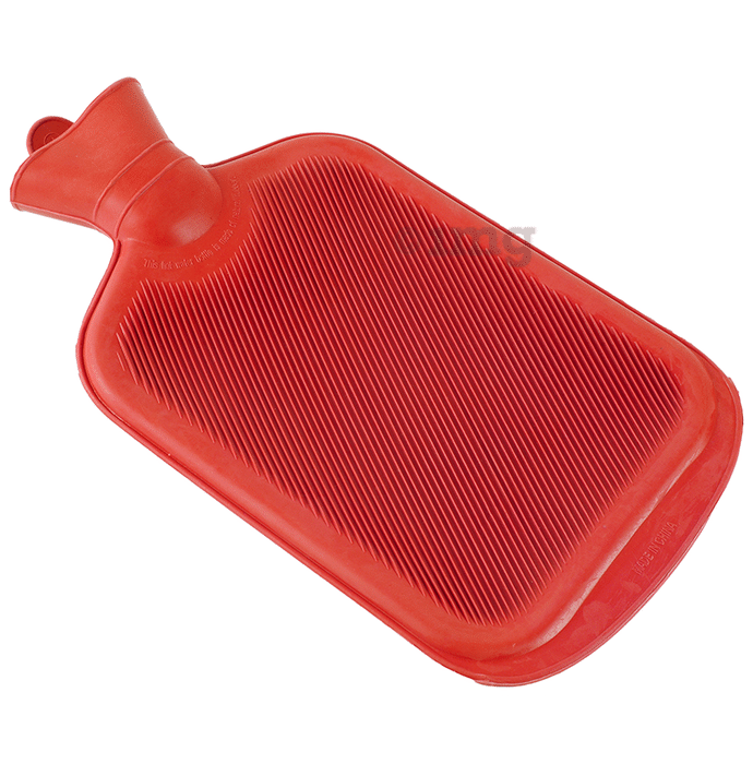 Caretouch Delux Non Electrical Hot Water Bag with Red Cover