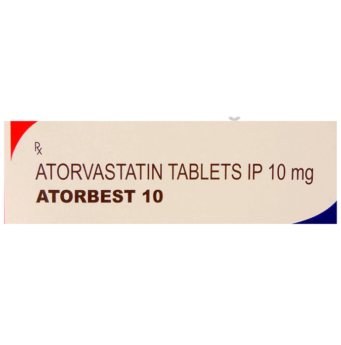 Atorbest 10 Tablet