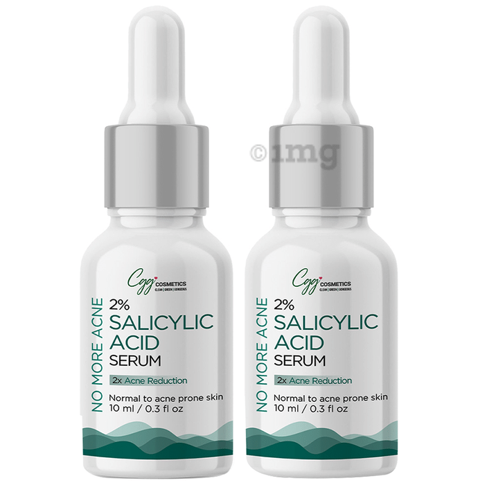 CGG Cosmetics No More Acne 2% Salicylic Acid Serum (10ml Each)