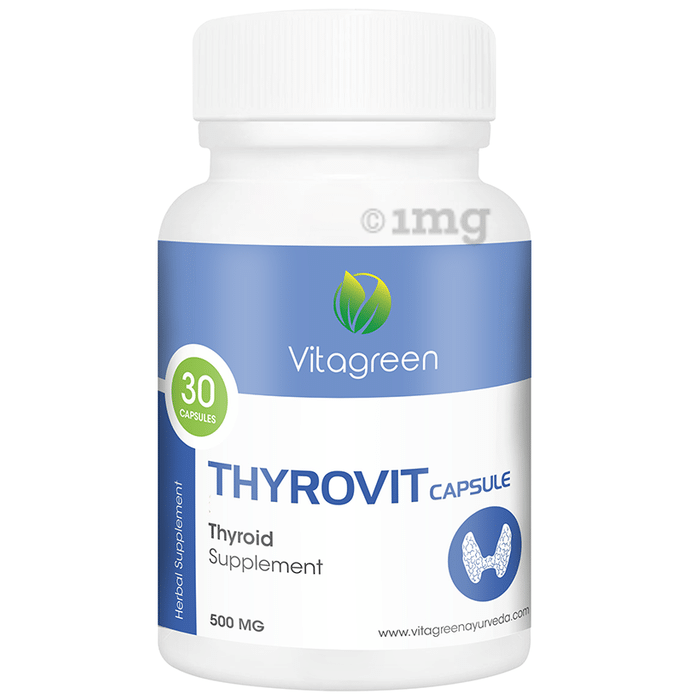 Vitagreen Thyrovit 500mg Capsule