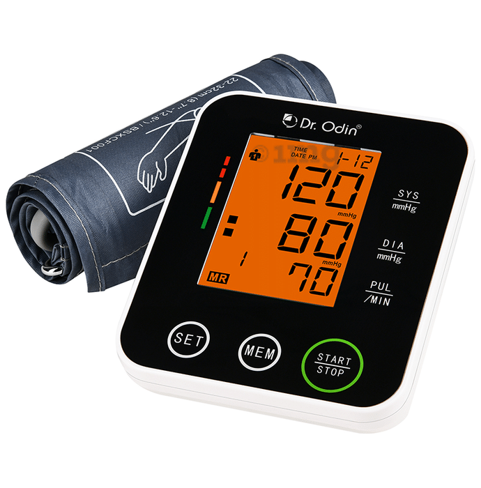 Dr. Odin BSX516 Digital Blood Pressure Monitor Black