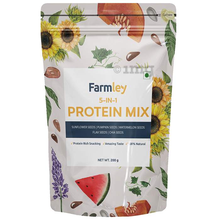 Farmley 5 in 1 Protein Mix: Buy packet of 200.0 gm Powder at best price ...