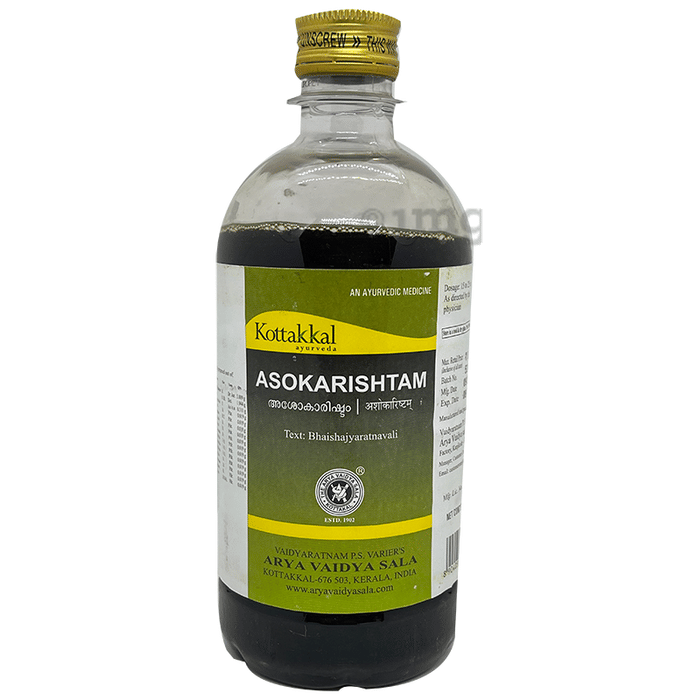Kottakkal Ayurveda Asokarishtam Buy bottle of 450.0 ml Syrup at best