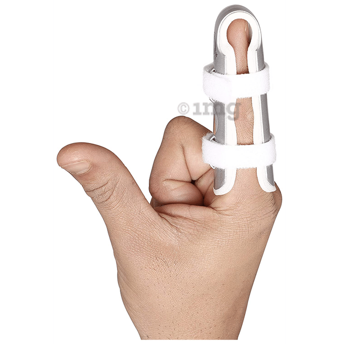 Fidelis Healthcare Finger Cot Splint XL Silver
